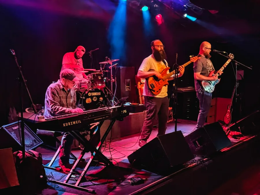 Uff-Da performing live on stage